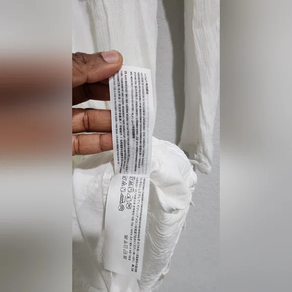 Abercrombie & Fitch Classic White Lace Mini Dress Size S - Picture 11 of 15